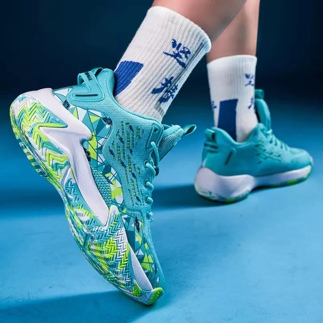 Tênis De Vôlei DynaDunk Original | Respirável e Antiderrapante- Azul Bebê